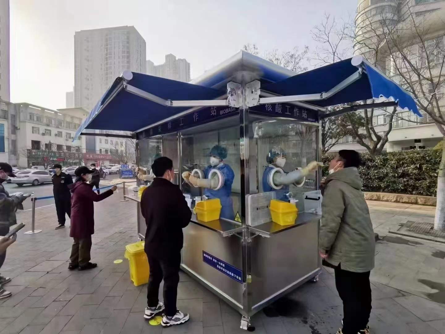 核酸采樣亭