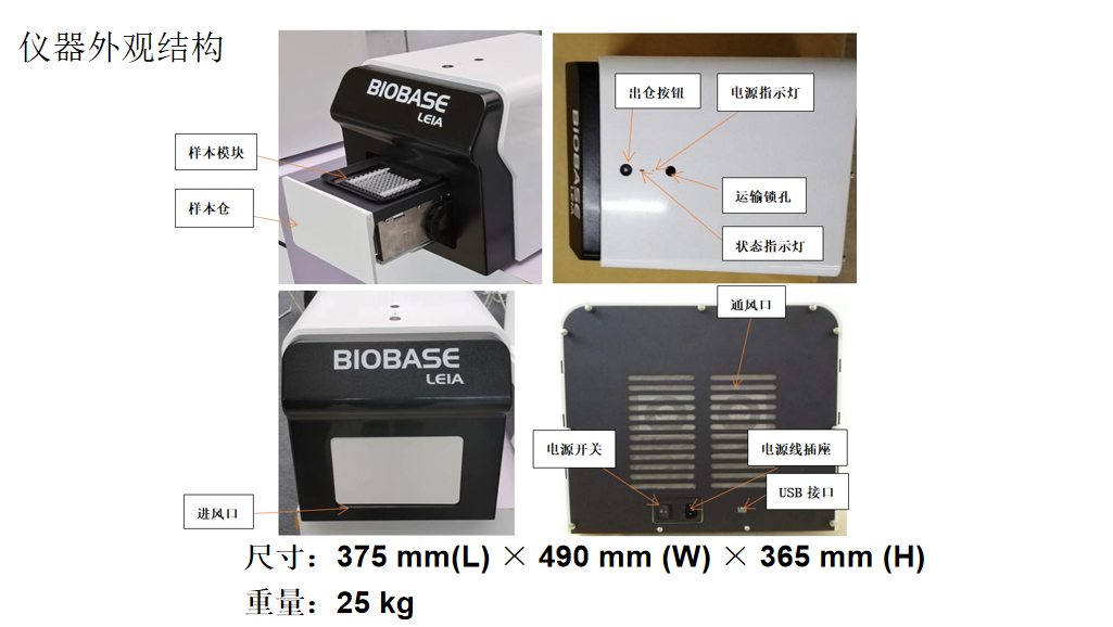移動PCR方艙設備PCR儀器外觀結構