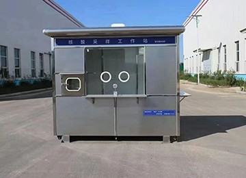 移動式核酸采樣亭支援南京抗擊疫情