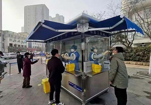 鋼城區致力打造15分鐘核酸采樣圈
